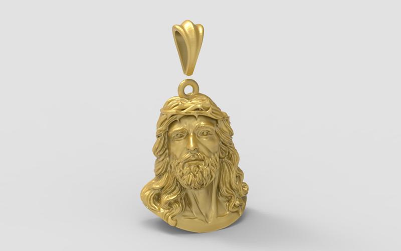 Jesus Christ pendant file