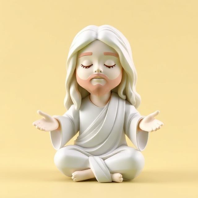 Jesus in Prayer – A Moment of Devotion