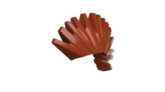 Custom3Dprint Minifigure Accessory - Minifigure Hair S2 - 013