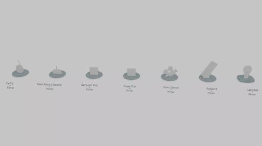 Vaporwave Retro Mini Pack Emoji Statues