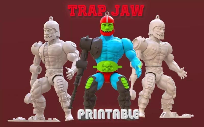 Trap Jaw 1983 figure printable