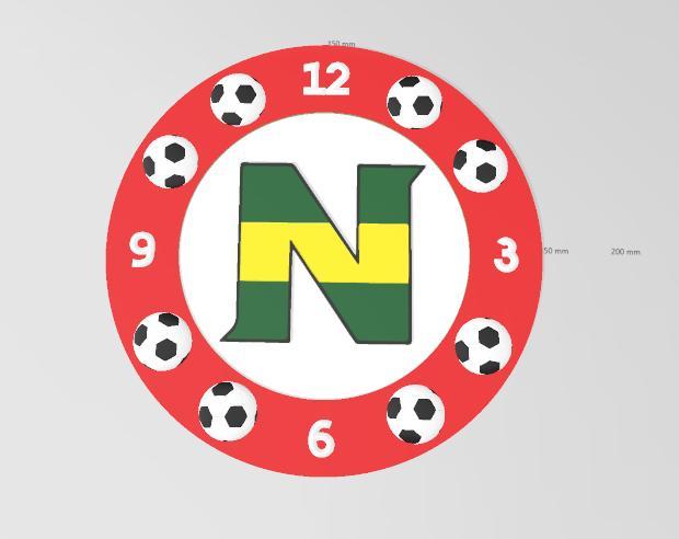 clock face newteam captain tsubasa