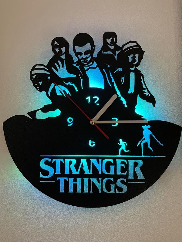 Strangers Things Clock