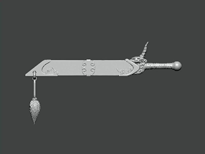 3D Model-SWORD0008 sword