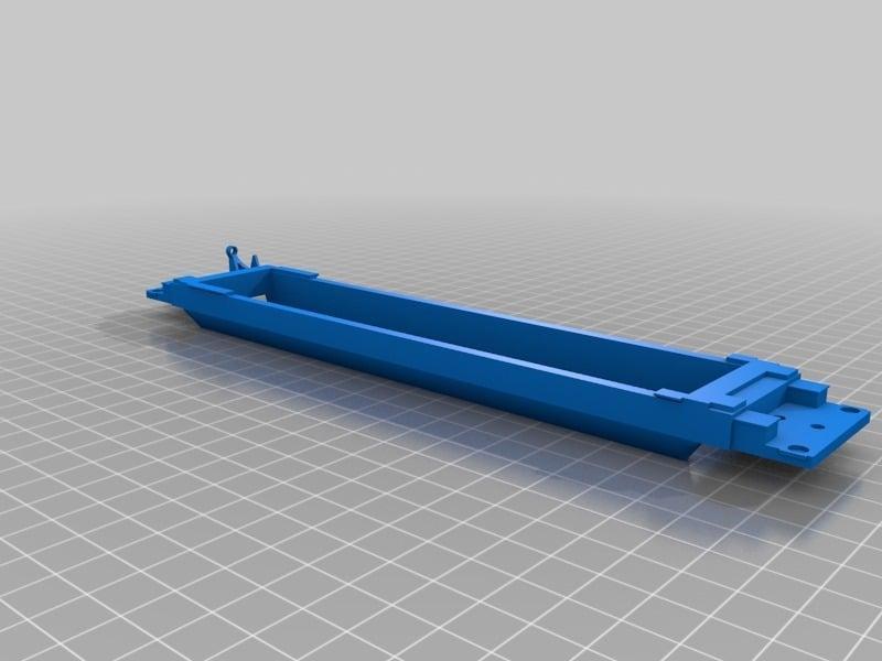 48ft HO train car intermodal well car stack car container car