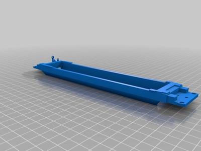 48ft HO train car intermodal well car stack car container car