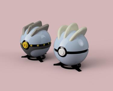 POKEBALL MACHOP AND MACHOKE