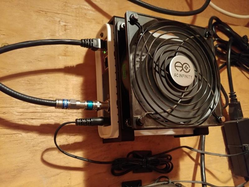 Motorola Arris Surfboard 120mm Fan Mounting Bracket