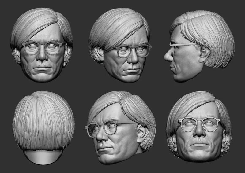 Andy warhol head