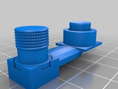 Electric Controls for Lightsaber, Switch and Knob