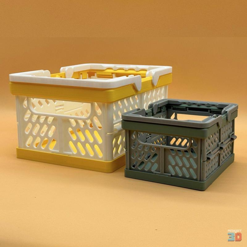 3D Printable Collapsible Basket