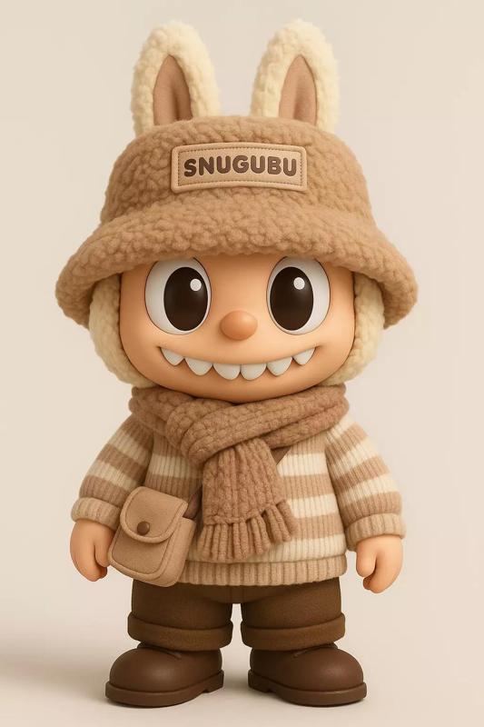 Pop Mart Labubu Dress Be Latte