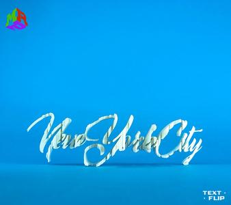 Text Flip - New York City (3 Fonts inside)