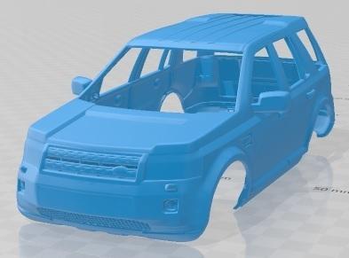 Land Rover Freelander 2011 Printable Body Car