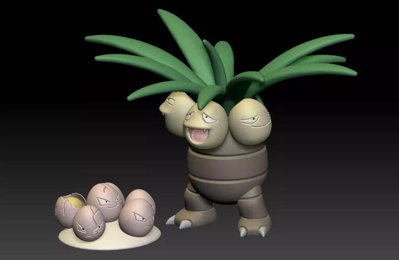 Pokemon Exeggcute Exeggutor