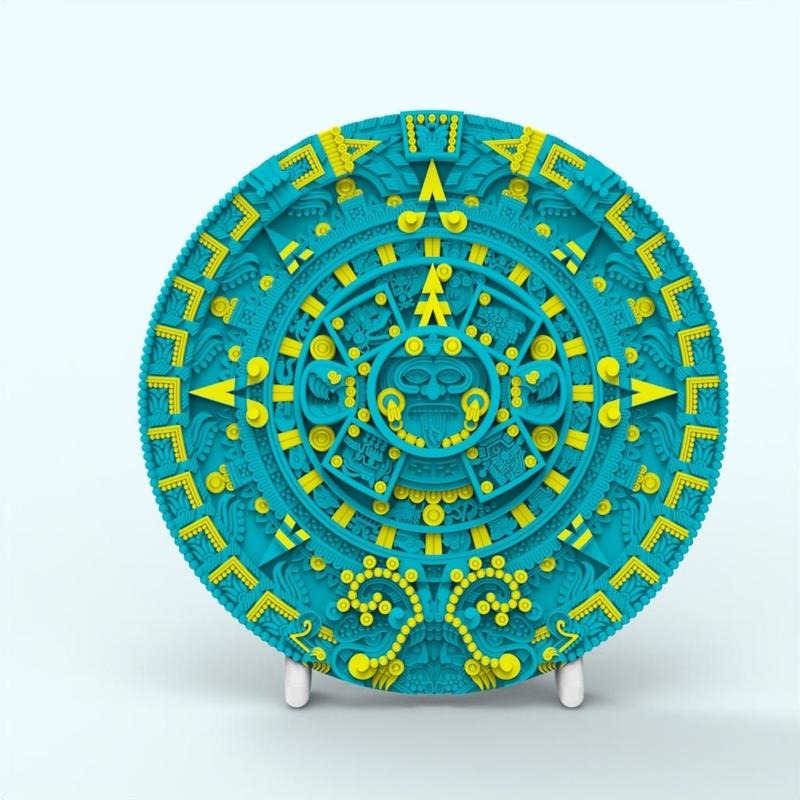 aztec calendar (sun stone)