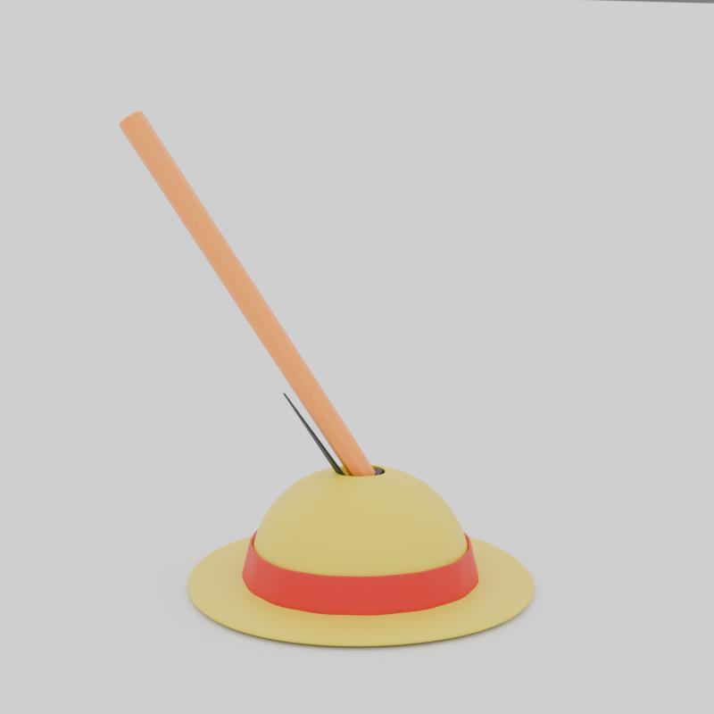 Luffy Hat Pencil Holder