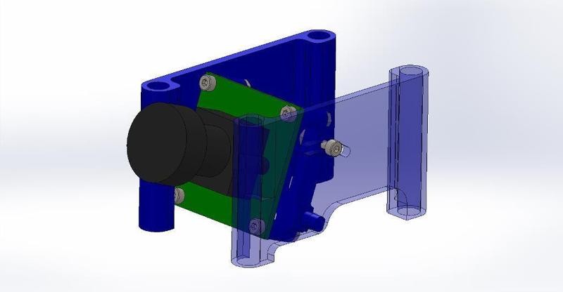 Camera tilt mount for ZMR250