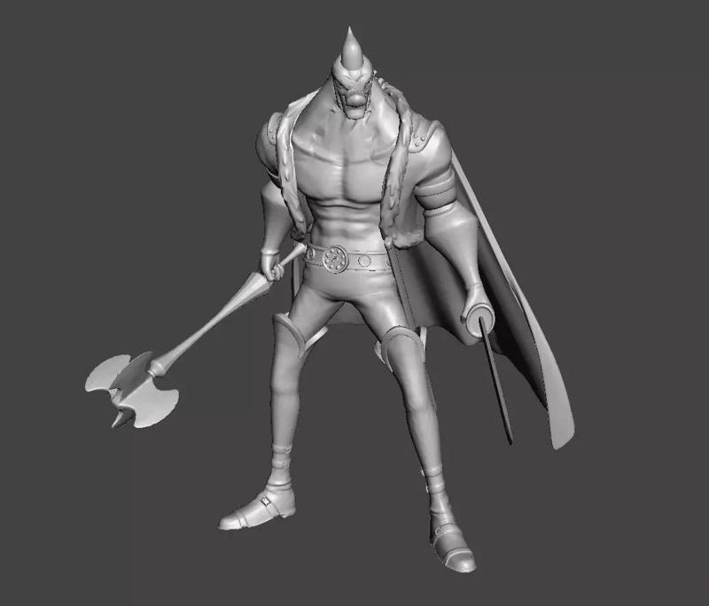 X Drake hybrid 3D Model