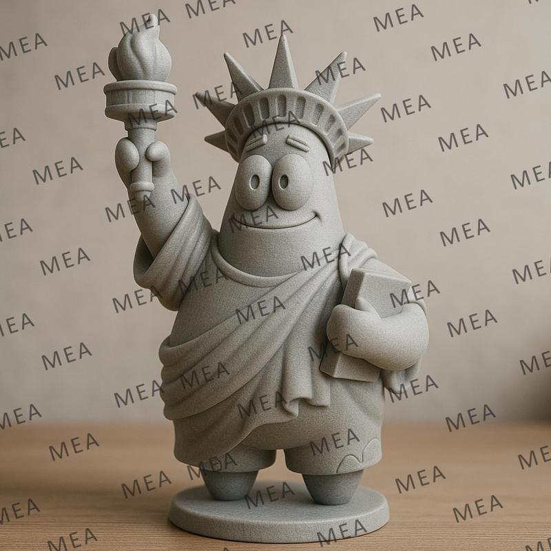 Patrick Statue of Liberty - Spongebob