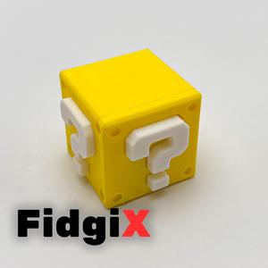 Mario Question Block Switch Fidget