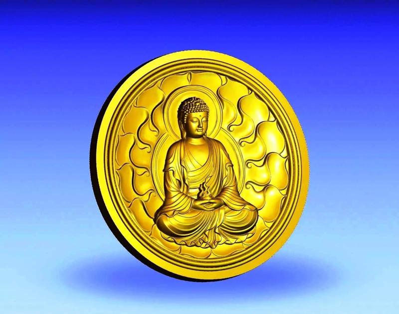 Buddha Meditation 3D Artcam Design