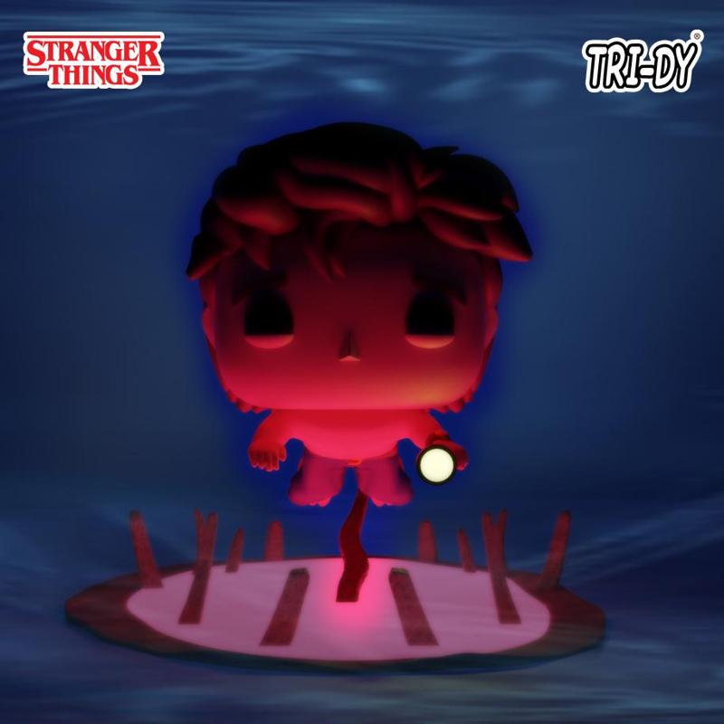 Funko Pop Steve Upside Down Swimming Stranger Things Netflix