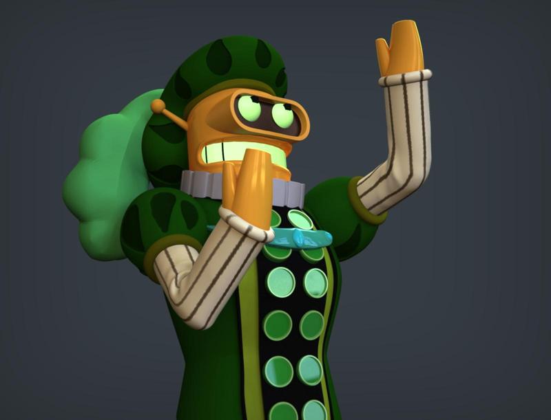 Shakespeare Calculon 3D print model