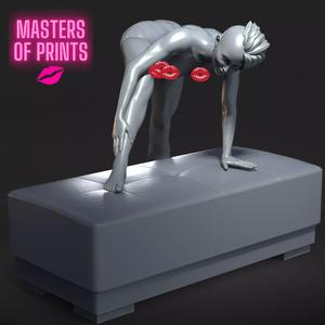 sexy pose - NSFW - EROTIC MINIATURE 75 MM SCALE