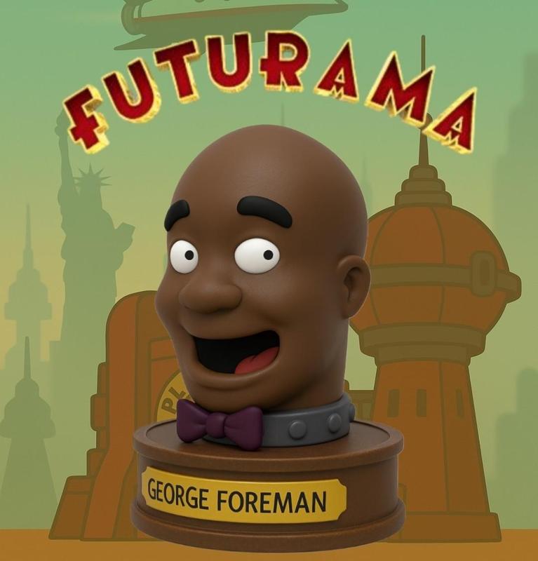 George Foreman Head Futurama