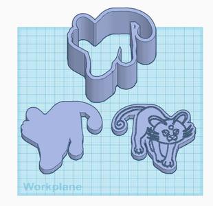 Pokemon: Alolan Persian 3 Piece Bath Bomb Mold