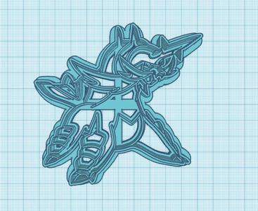Pokemon: Samurott Cookie Cutter