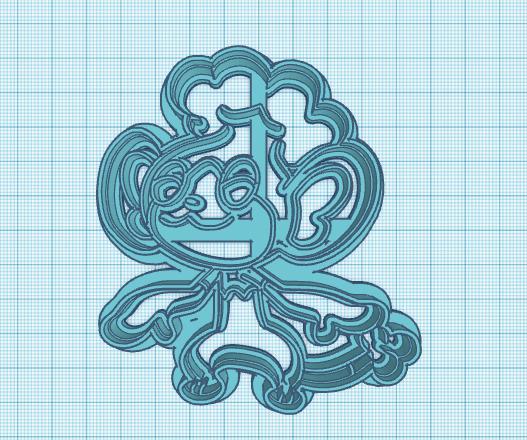 Pokemon: Panpour Cookie Cutter