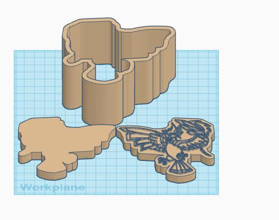 Pokemon: Mega Pidgot 3 Piece Bath Bomb Mold