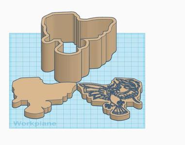 Pokemon: Mega Pidgot 3 Piece Bath Bomb Mold