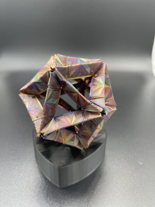 Printagami Modular Edge Origami Piece 3D Printed Origami