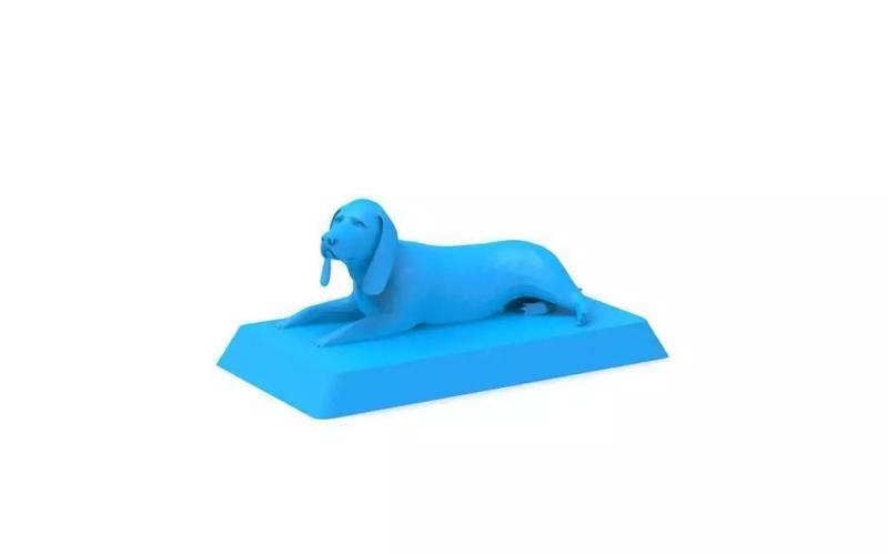 Basset Hound 3d print ready