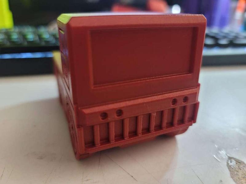 FHW Heavy Truck print in place toy