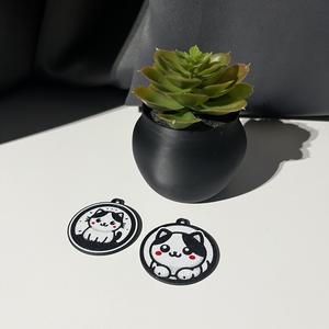 CUTE CAT COMBO KEYCHAIN