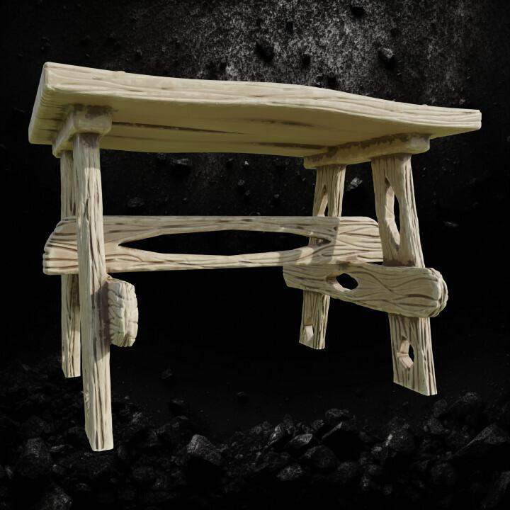 Wood Table 6