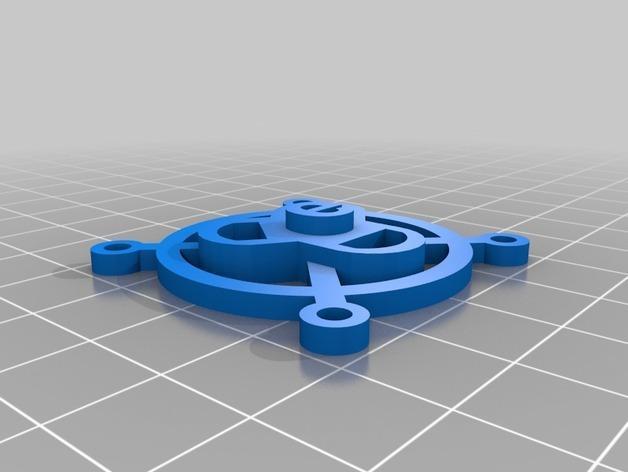 HE3D Ei3 "e" 40mm Fan grille V2