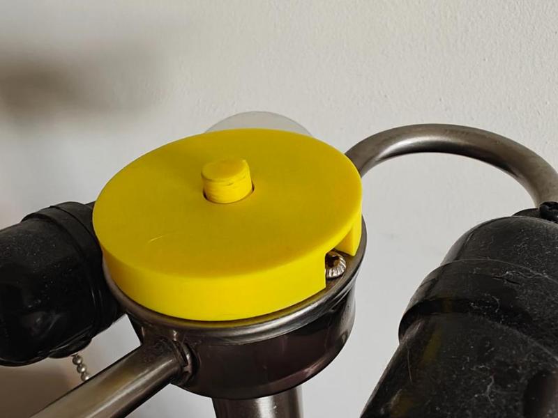 Lampshade Adapter sandwich plate