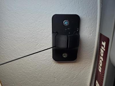 Wall Hook for Bore Cleaning Cord