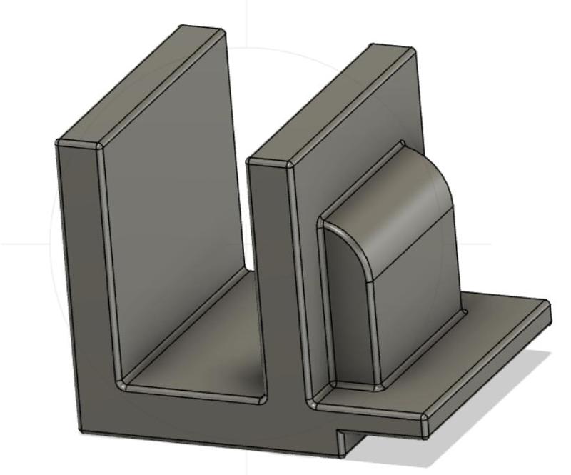 CESANA glass shower door holder