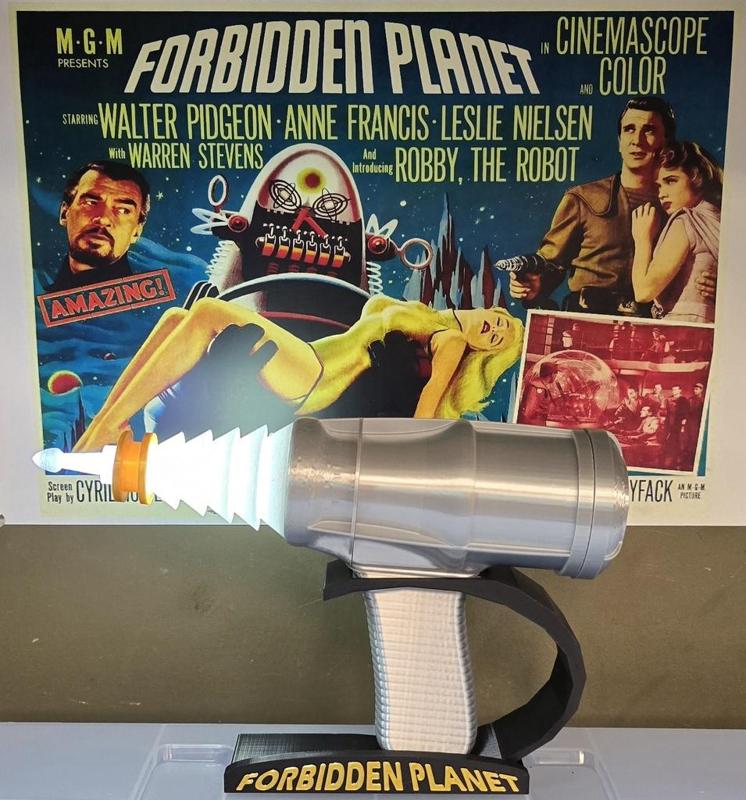Forbidden Planet Simple Blaster Display Stand
