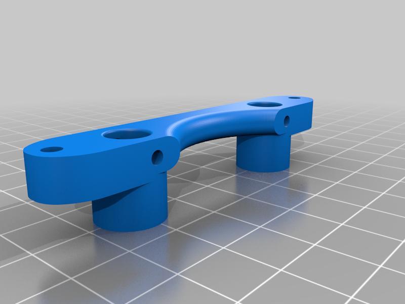 Wraith 1.9 modified bumper mount