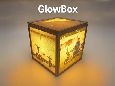 GlowBox - the Lithophane Display Cube