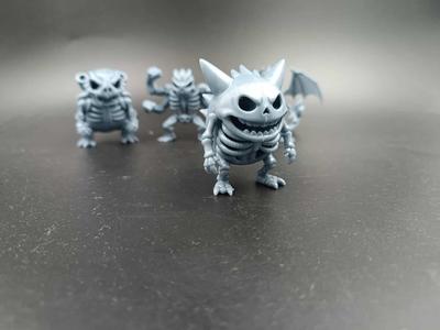 Gengar Skeleton Pokemon Kawaii - Anime - Toy