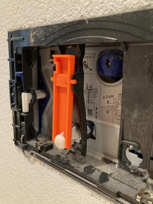 Geberit AquaCliean WC Pusher part