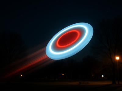 NightDisc – LED Frisbee for Night Play
